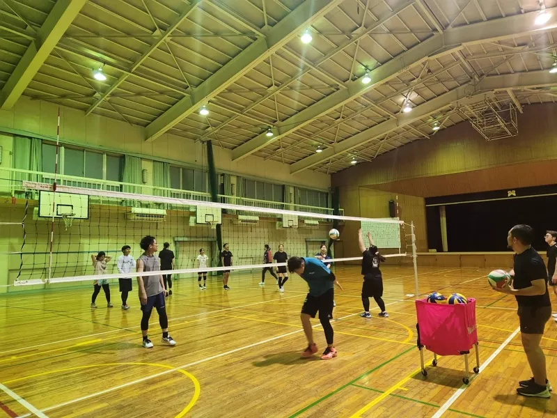 2026年8月5日 名古屋 バレーボール 練習風景