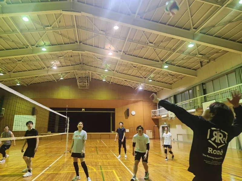 2026年9月16日 名古屋 バレーボール 練習風景